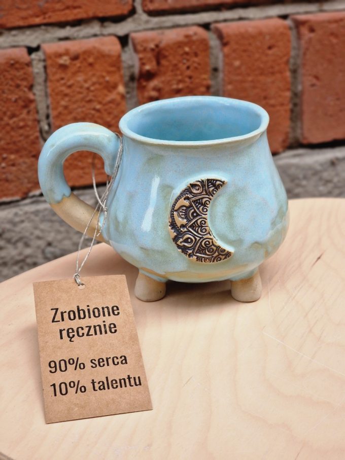 Kubek kociołek Baby Blue - obrazek 2