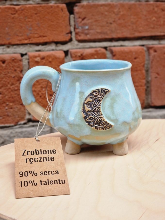 Kubek kociołek Baby Blue